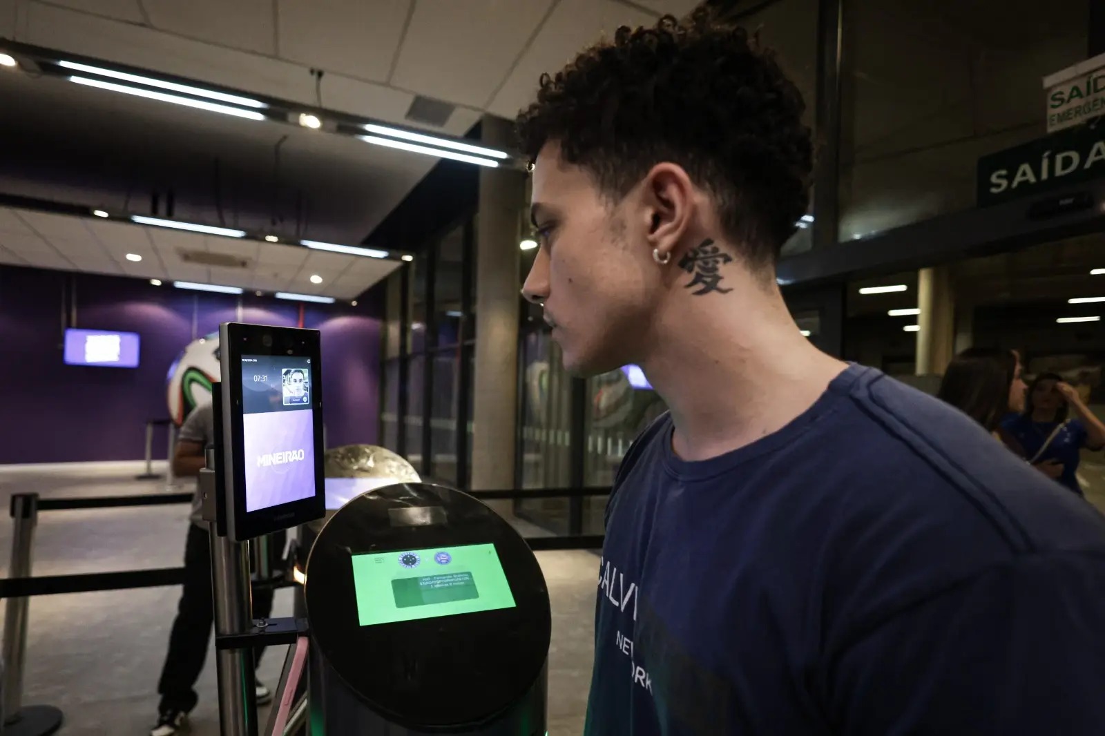 Mineirão realiza testes para implementação de biometria facial